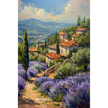 Hilly Landscape Canvas